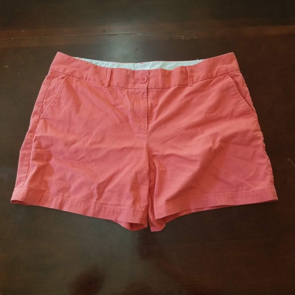 Loft Red Shorts, Size 14
